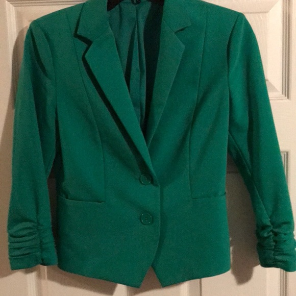 Express Jackets & Blazers - Express green suit jacket